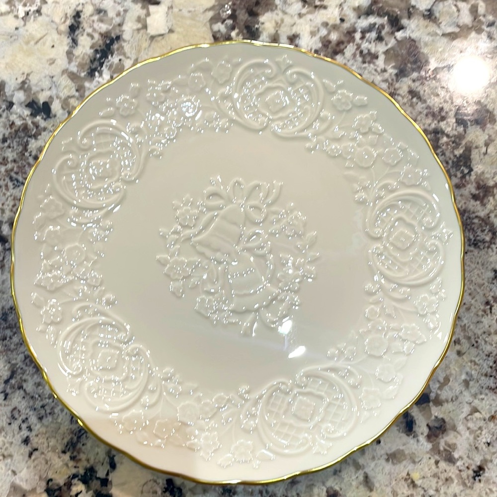 Lenox Wedding Marriage Plate
